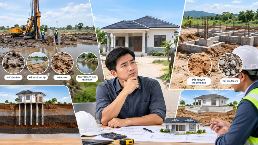 Bâng khuâng của khách hàng về ép cọc bê tông nhà cấp 4