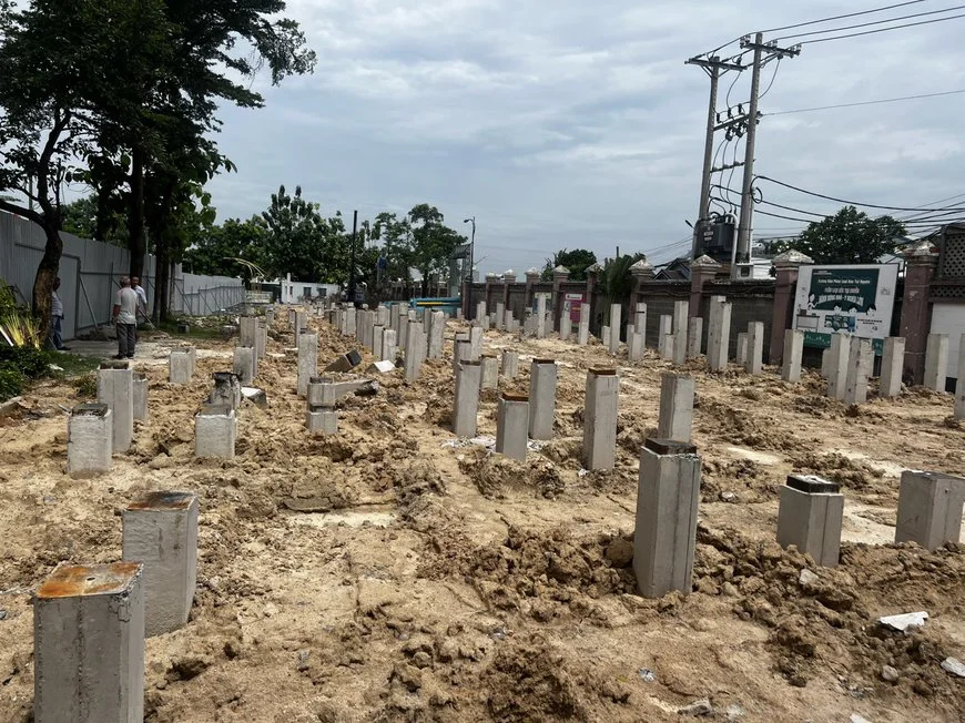 Kiểm tra môi trường xung quanh khu vực công trình