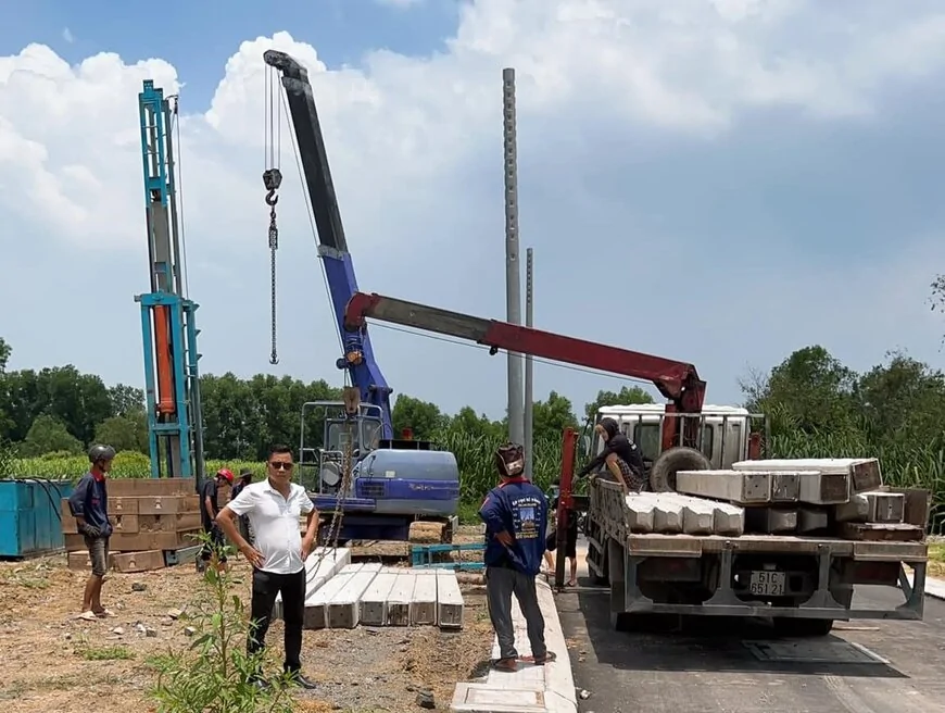 Dịch vụ ép cọc bê tông huyện Long Thành, Đồng Nai