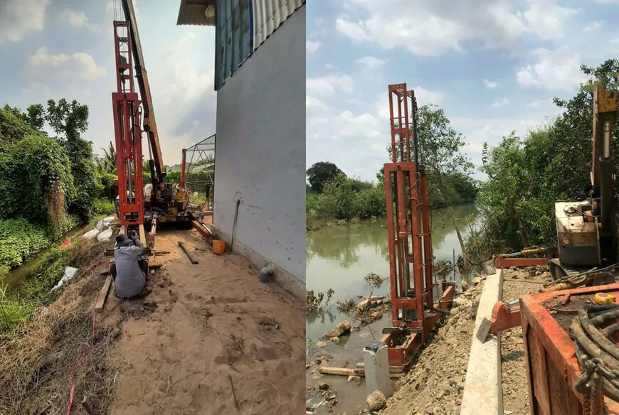 Phương pháp ép cọc bê tông Neo