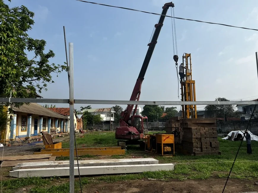 Hình ảnh thực tế về dịch vụ ép cọc của chúng tôi