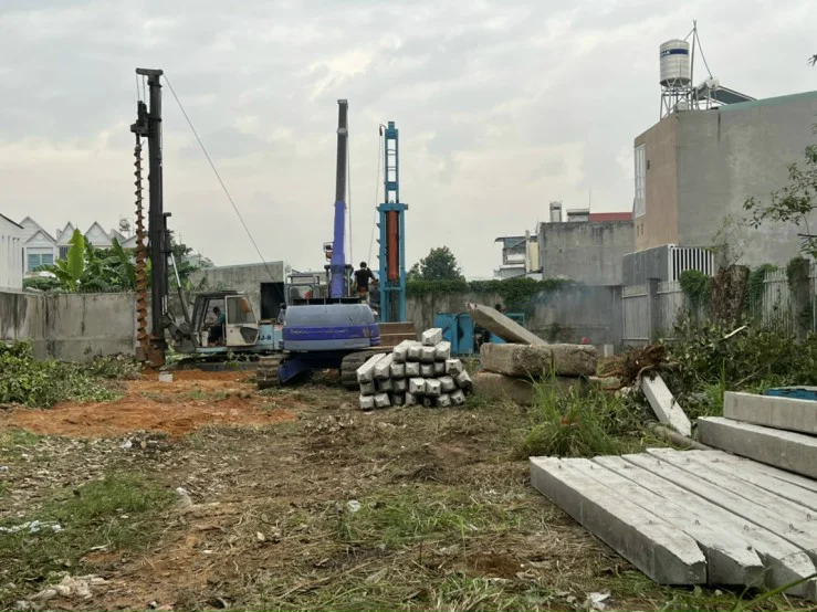 Ép cọc bê tông tại Nhơn Trạch Đồng Nai