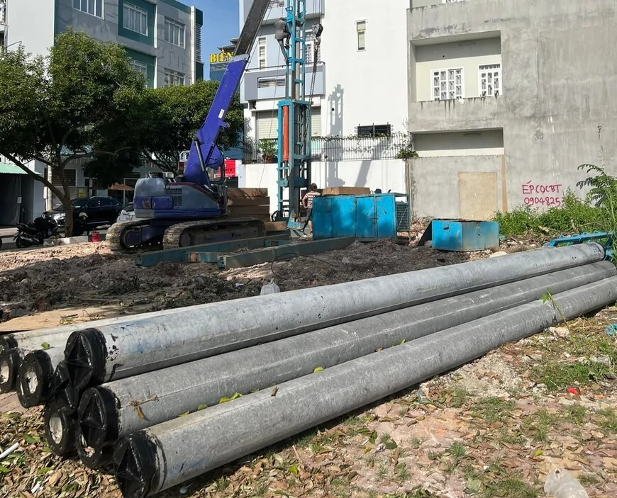 Nhà trên 7 tầng nên sử dụng loại cọc nào