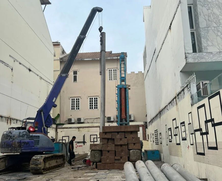 Thiết kế cọc bê tông không phù hợp