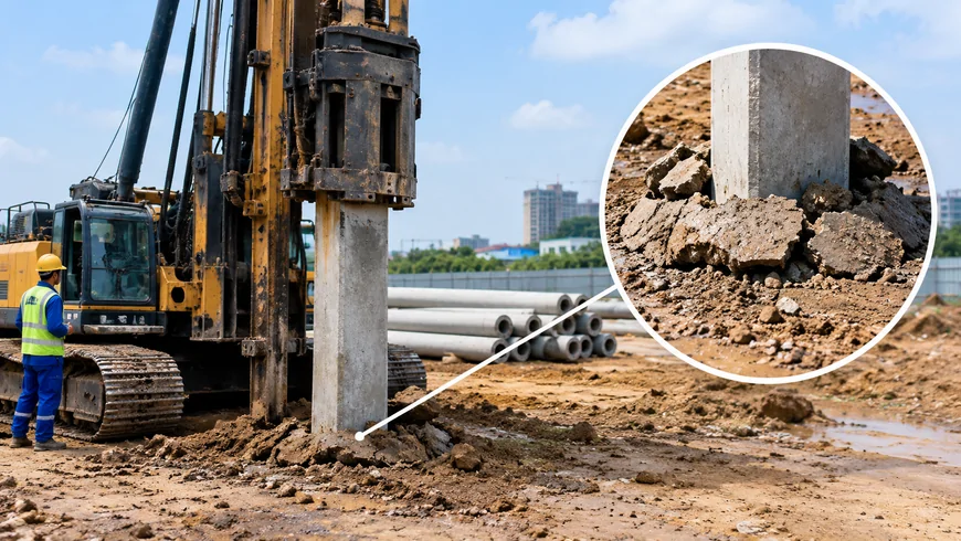 Nguyên nhân gây ra tình trạng trồi đất khi ép cọc bê tông