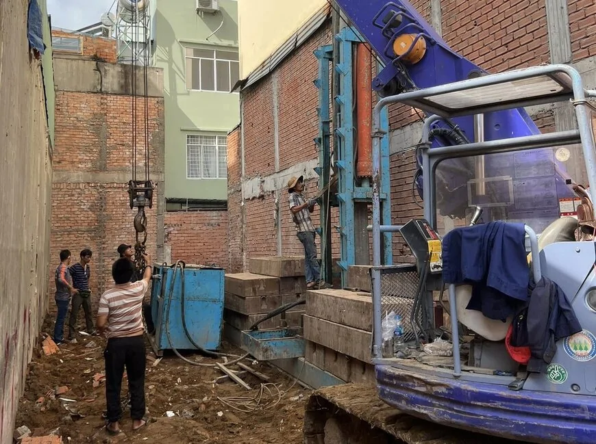 Theo dõi độ khô của cọc trong quá trình sử dụng