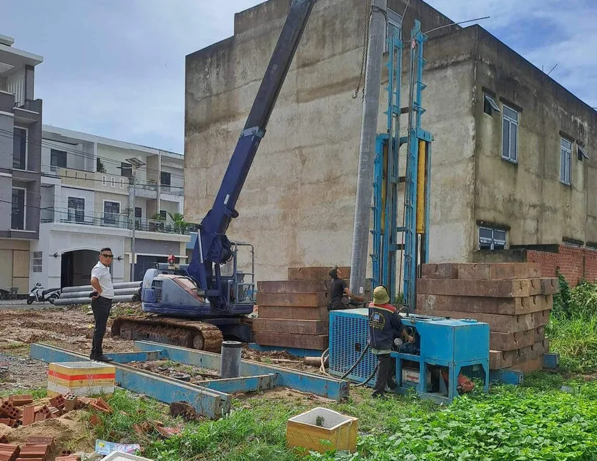 Lỗi cọc bị lệch hướng hoặc không đúng vị trí