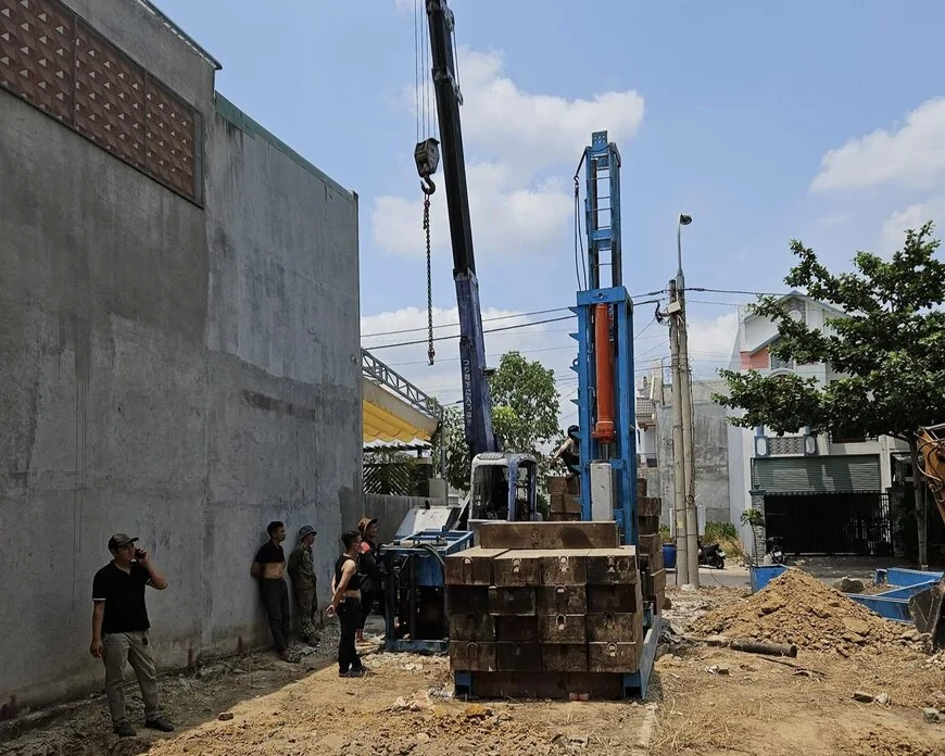 Ưu điểm khi ép cọc bê tông trước