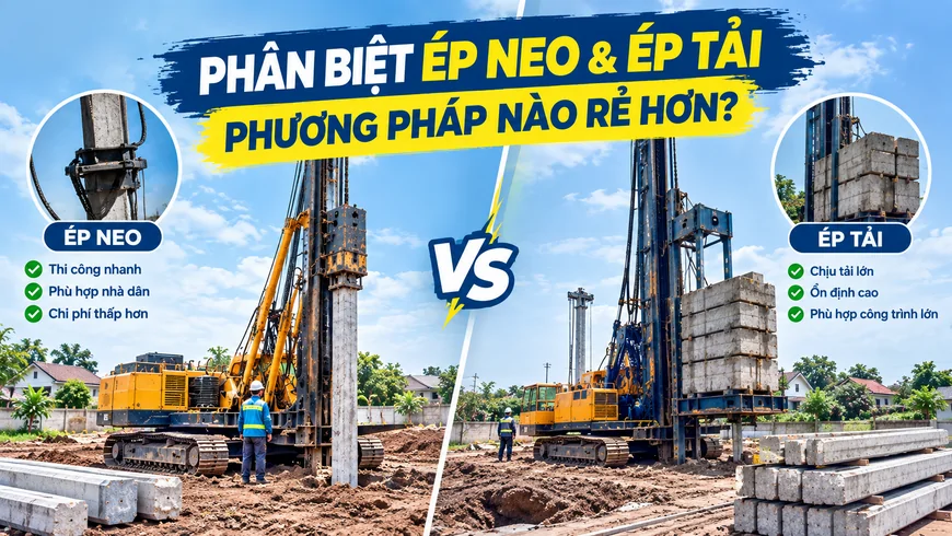 Phân biệt phương pháp ép neo và ép tải