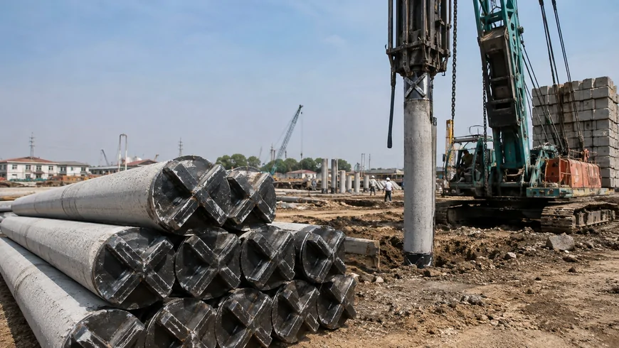 Vai trò của mũi cọc ly tâm trong thi công móng