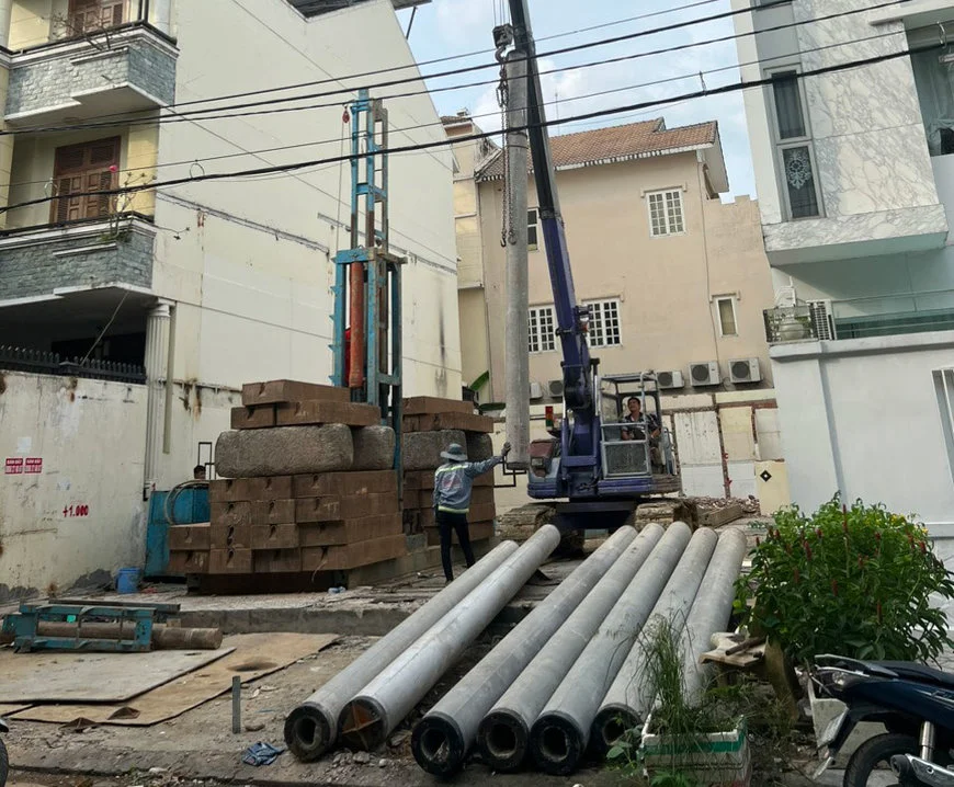 Khái niệm tổng quan về việc ép cọc bê tông