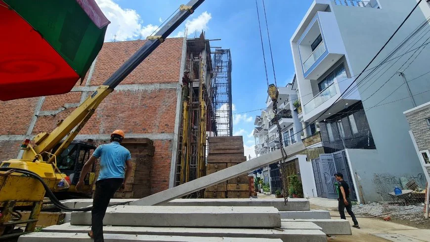 Khái niệm tổng quan về việc ép cọc bê tông