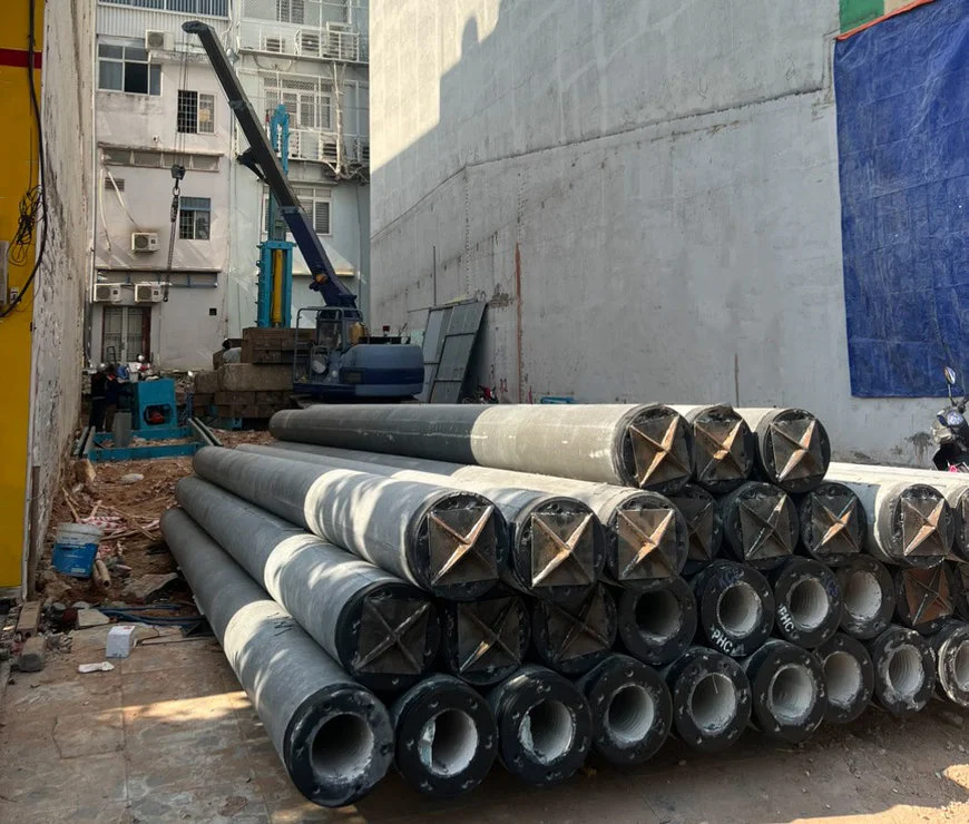 Hướng dẫn tính số lượng và trọng lượng cọc bê tông