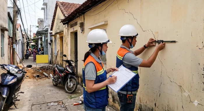 Ép Cọc Bê Tông Có Ảnh Hưởng Đến Nhà Liền Kề Không? Nguyên Nhân, Dấu Hiệu Và Cách Phòng Tránh