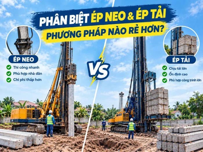 Phân Biệt Ép Neo và Ép Tải: Phương Pháp Nào Rẻ Hơn?